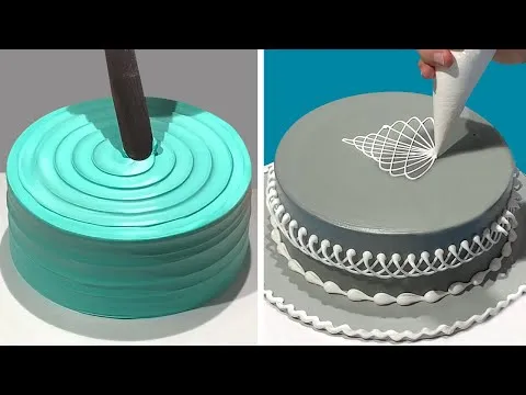 stunning-cake-decorating-technique-like-a-pro-most-satisfying-chocolate-cake-decorating-ideas-2958